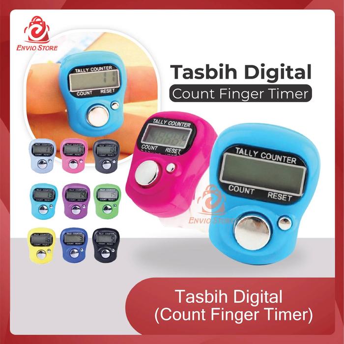 ENVIO - Tasbih Digital / Count Finger Timer Mini Murah Surabaya