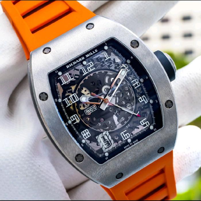 JAM TANGAN RM010 TITANIUM SWISS MATIC