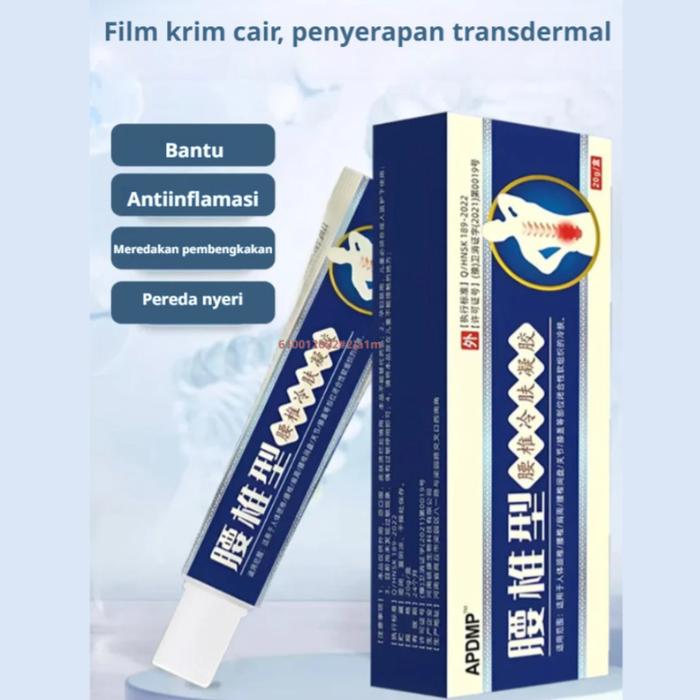 【COD+Kirim Dalam 24 Jam】[Stok Tersedia] Lumbar cold compress gel/Lumbar spine cooling gel Lumbar cre