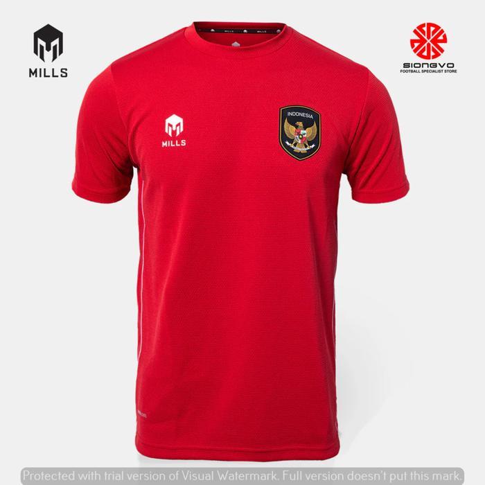 JERSEY MILLS - INDONESIA JERSEY RED 0010049330 *