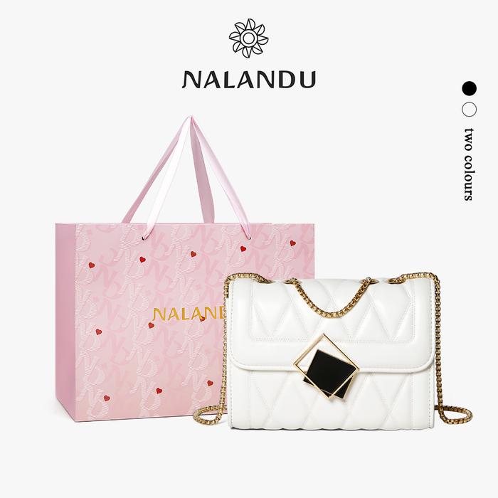 【Zara Chain Bag】NALANDU Tas Selempang Wanita Elegan Tali Rantai Sling Bag Kecil Mewah Kekinian Tas P