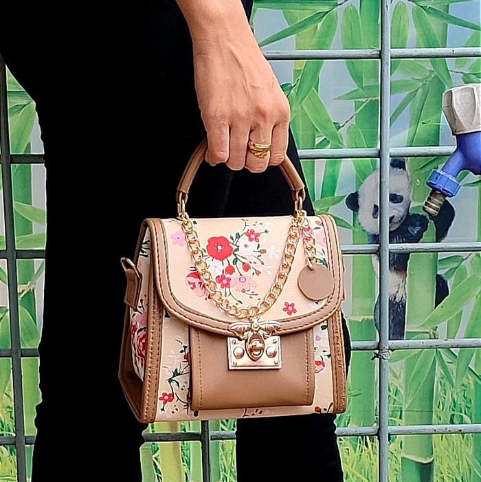 tad slempang shoulderbag handbag wanita motif bunga miana terbaru
