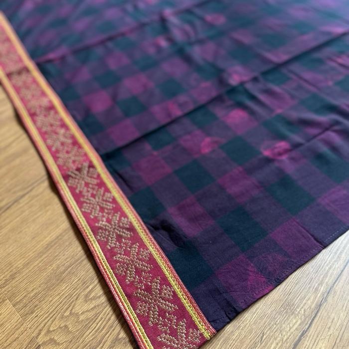 Saput manis endek jumputan metepi semi songket / endek / endek jumputan
