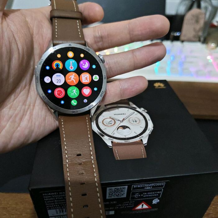 Huawei Watch GT4 Bekas Second Mulus Fullset Bonus