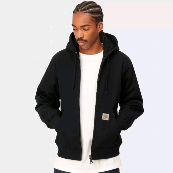CARHARTT OUTERWEAR - ACTIVE JACKET - BLACK - 100% ORIGINAL