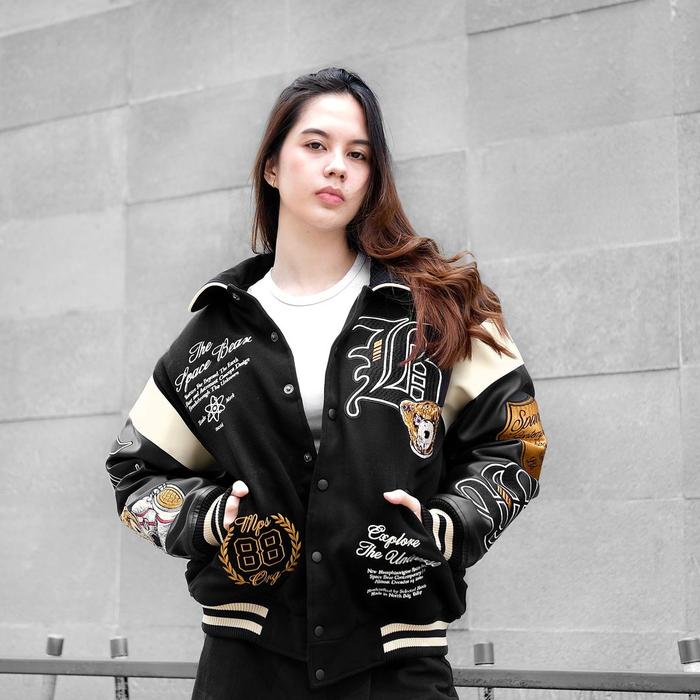 [ORIGINAL] MEMPHISORIGINS VARSITY JACKET BEAR / MEMPHIS VARSITY SUPERBOWL / MEMPHIS VARSITY BRITAIN 