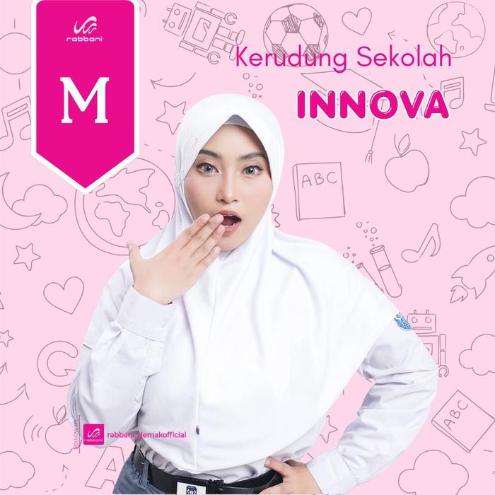RABBANI - INNOVA M - PITA SERUT SAMPING - KERUDUNG INSTAN SEKOLAH RABBANI - KERUDUNG SEKOLAH RABBANI