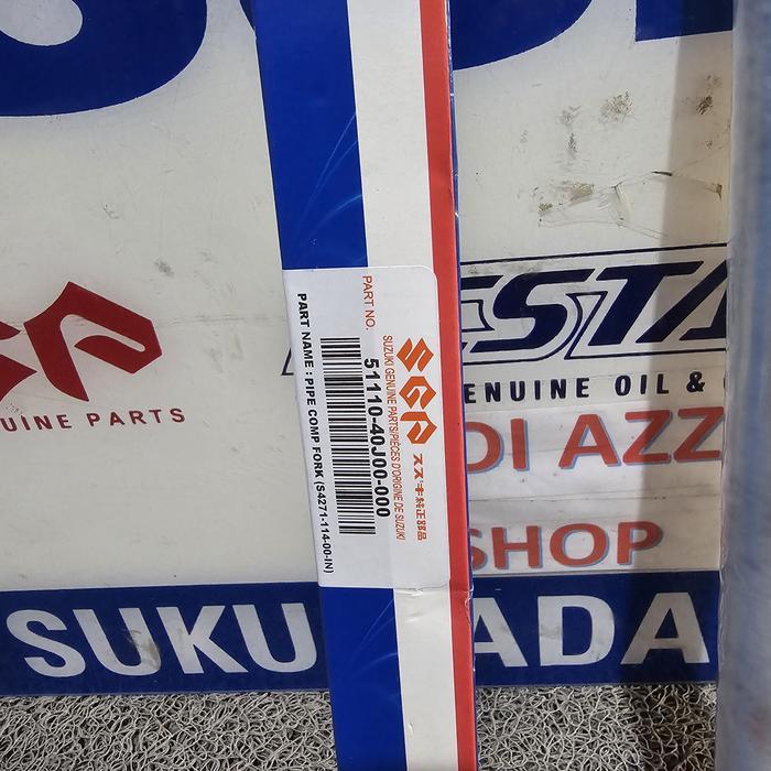 as shock shok depan suling pipa suzuki address adres original sgp 51110-40J00-000