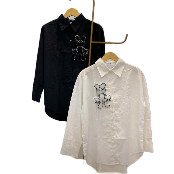 Kemeja brand saturday&polly import bangkok mituf boneka 3D
