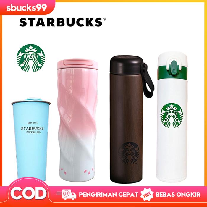 Starbucks Stainless Steel Tumbler Botol Minum Termos 500ml