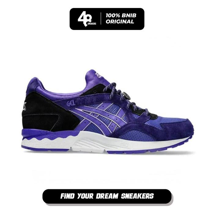 Sepatu Sneakers Unisex Asics Gel Lyte V Standard Godai (1203A282-402) Original