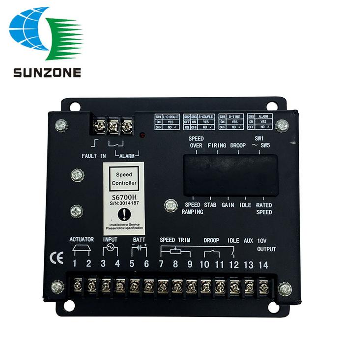 Free Shipping Speed Controller S6700H Speed Control Unit Generator