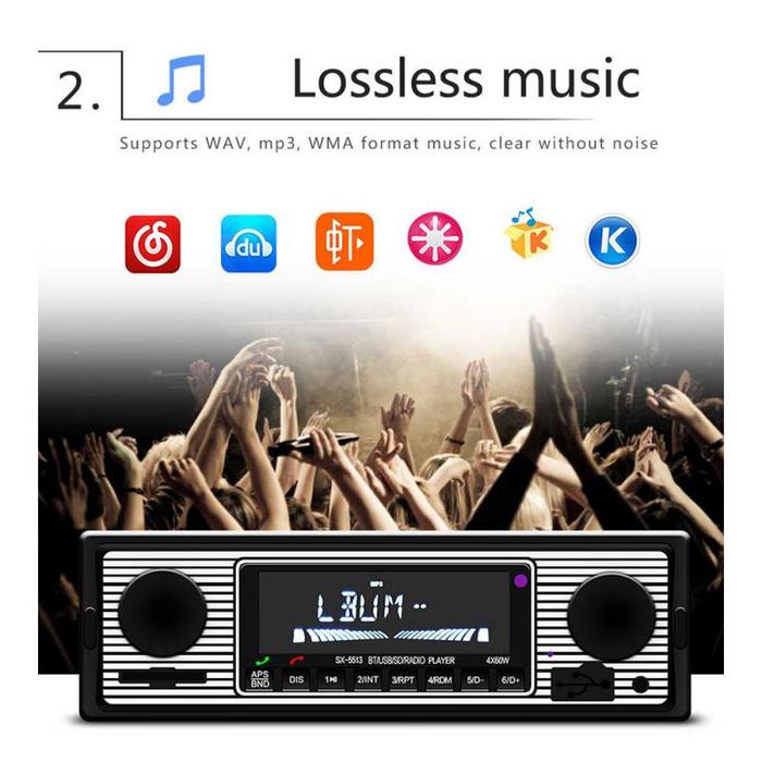 Car Radio Car Audio FM Bluetooth MP3 Audio Car Radio