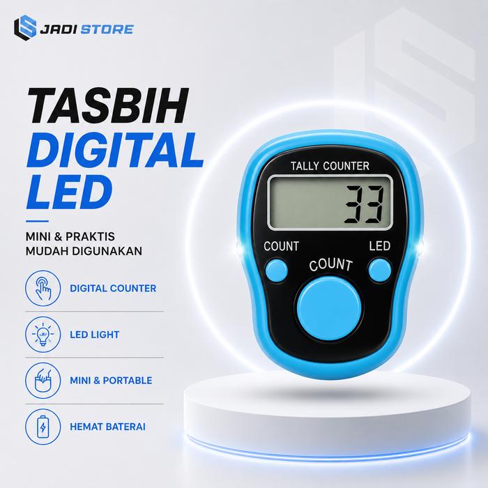 Tasbih Digital LED Tasbih Digital Cantik Tasbih Lampu Tasbih Digital Mini Tasbih Digital LED Lampu T