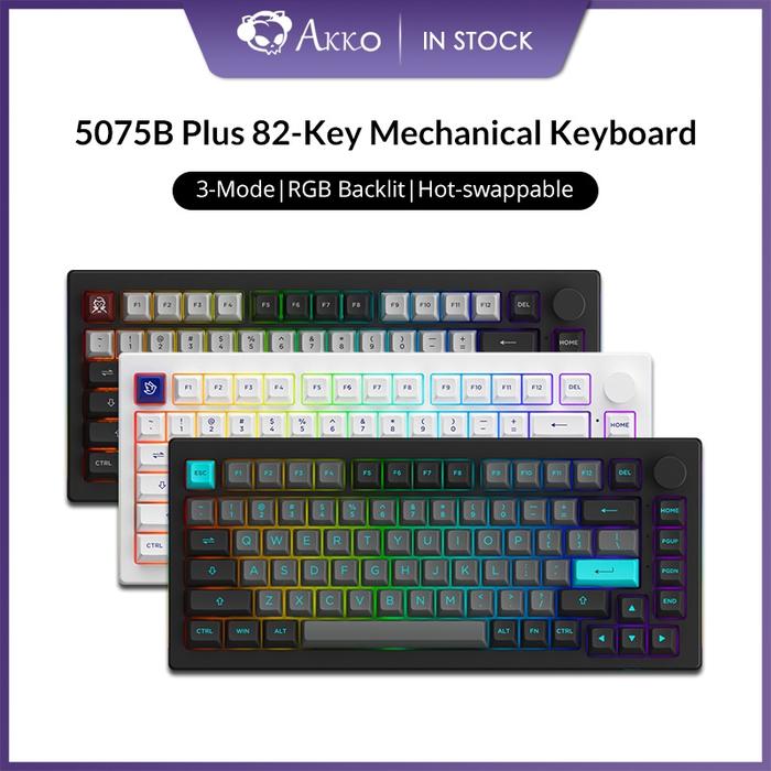 Akko 5075B Plus V2 75% Hot Swappable Multi-Modes RGB Mechanical
