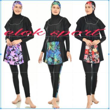 Istimewa RM DWS 20-004 BAJU RENANG MUSLIM SYAR'I JUMBO BAJU RENANG MUSLIM JUMBO BAJU RENANG BABY DOL