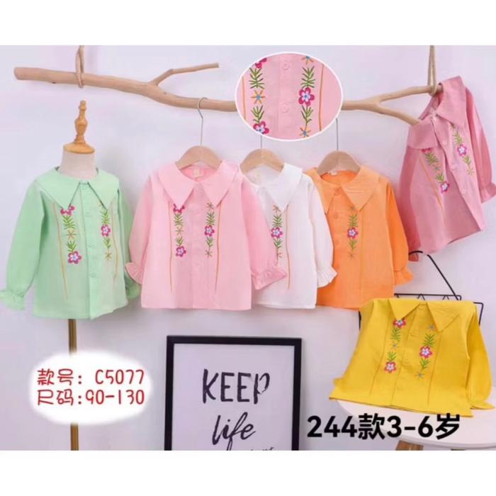 BLOUSE FLOW_ATASAN ANAK IMPORT_ATASAN ANAK CEWEK IMPORT_BLOUSE ANAK CEWEK_KEMEJA ANAK CEWEK