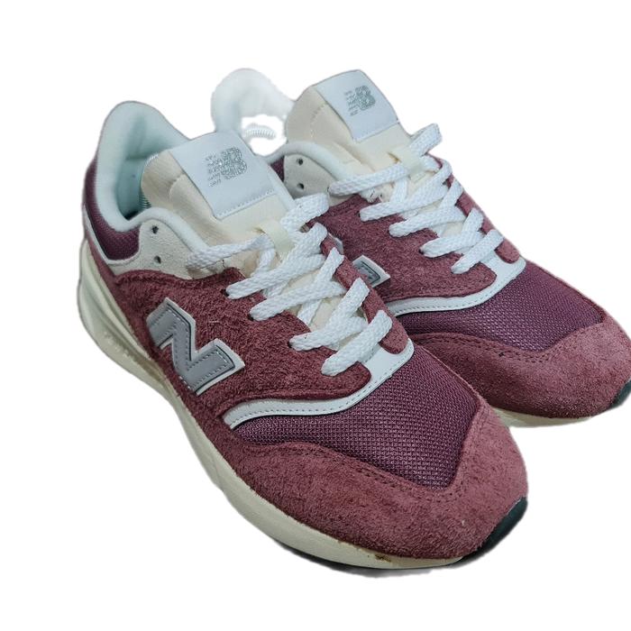 056. New Balance NB 997R Maroon Sepatu Pria Sneakers Size : 43.5 Insole : 27.5 Preloved Leather Kul