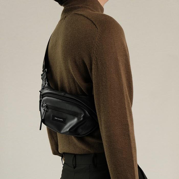 STOK TERBATAS PROMO! ZODA HAMARTIN TAS SELEMPANG PRIA AXD "BLACK SLING BAG" TERMURAH TERLARIS KEKINI