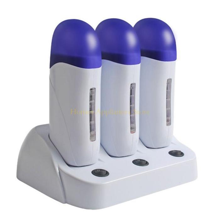 D0Ab Electric Rolling Epilator Cartridge Hot Wax Depilatory Roller Depilatory Heater