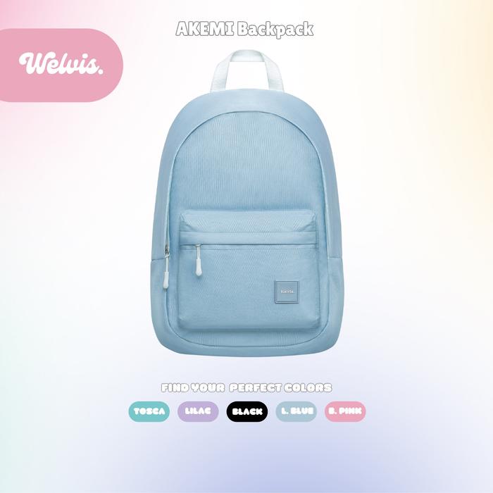 Welvis - AKEMI BAG - Series Backpack - Medium & Super Bag - Tas Sekolah Sedang & Besar - Ransel Seko