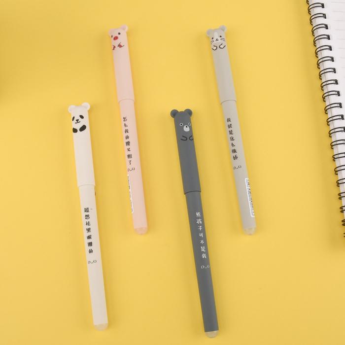 Erasable pen gel pens cute cartoon erasable pen students school