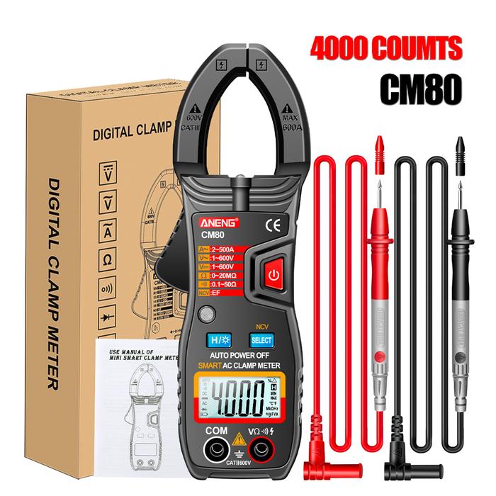 ANENG CM80 4000 Counts Clamp Meter Clamp Type Multimeter Auto Range