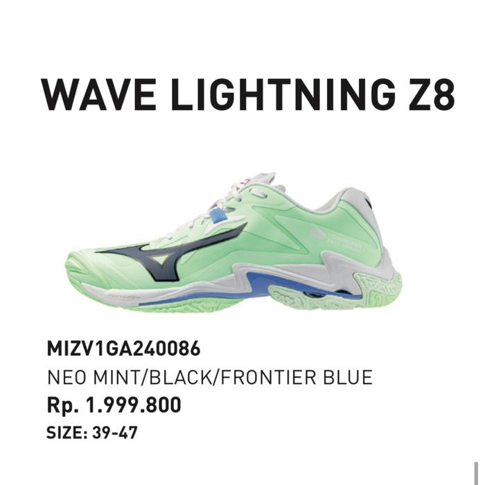 Sepatu Mizuno Wave lightning Z7 Z8 WLZ7 WLZ8 WLZ WL Z 7 8 Original