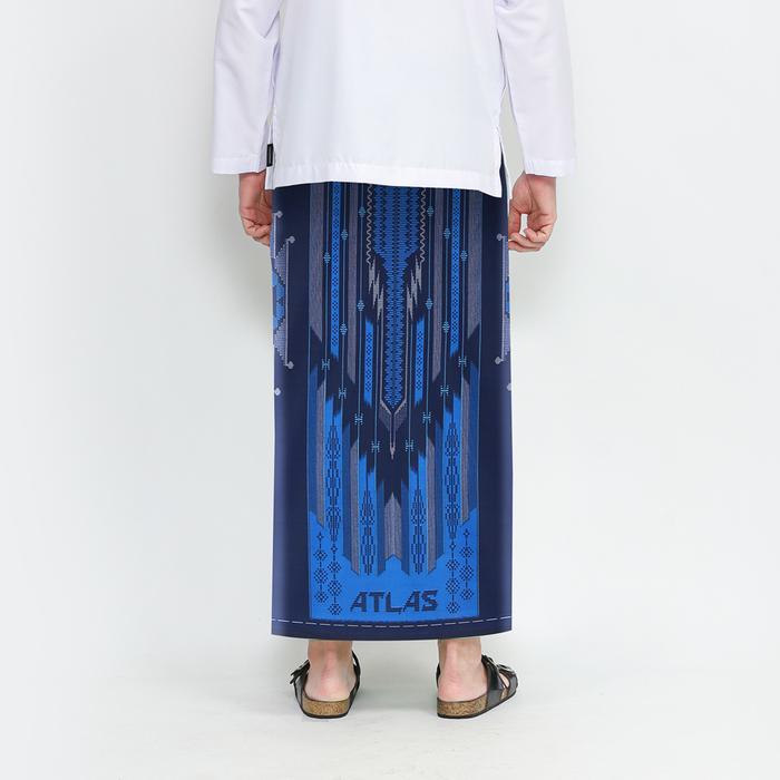 LIMITED EDITION Sarung ATLAS Idaman 555 Harmoni Motif BHS SGT Navy
