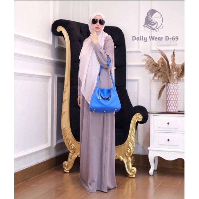 > DAILY WEAR BABY MANGO BASIC DRESS SYARI BY JOZA CLOTHING RR