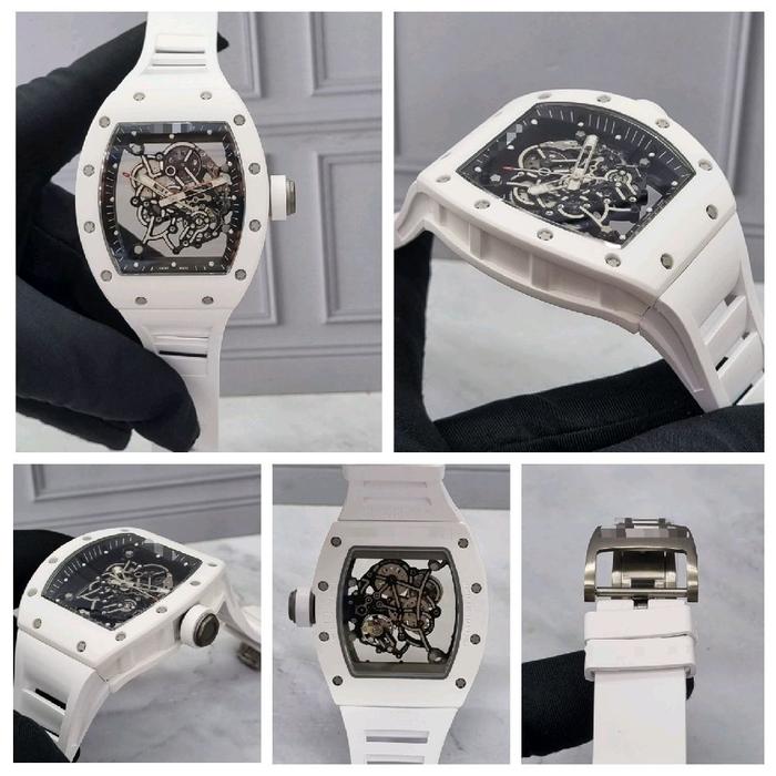 Dr.Jam II RM RM055 055 RMF WHITE CERAMIC WHITE RUBBER TOP TIER 5