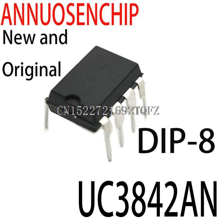 50PCS New and Original UC3842 DIP-8 UC3842AN