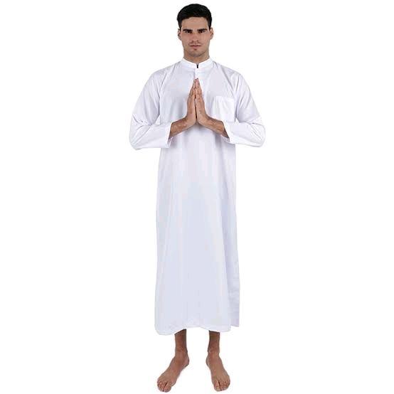Nazwa collection jubah gamis pria muslim termurah bahan poli mikro adem