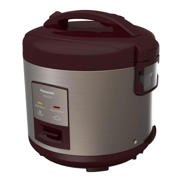 Panasonic SRCEZ18DRR – Magic Com 1.8 Liter Deep Red