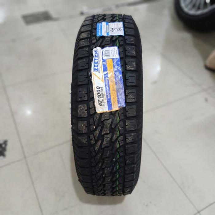 ban mobil tubless semi semi kasar ring 15 215/75 merk zeetex AT ukuran 215 75 R15 mobil jimny JB74 J