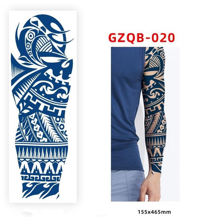 Temporary Tattoo Bahan Herbal Tattoo Lengan Penuh Anti Silau & Natural Premium Tattoo Temporary Tato