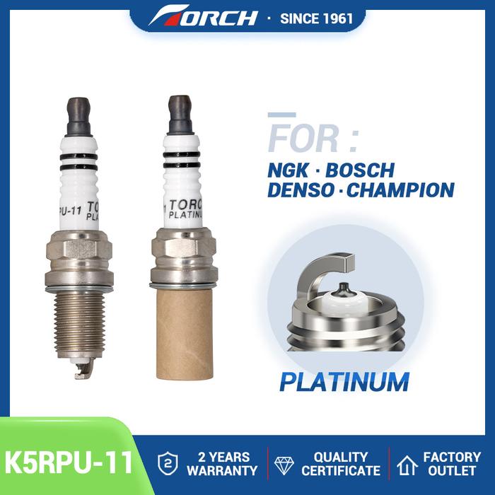 China Original Platinum Spark Plug Torch K5RPU-11 Resistor Candle