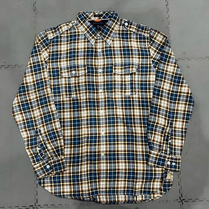 KEMEJA FLANEL TOMMY HILFIGER ORIGINAL