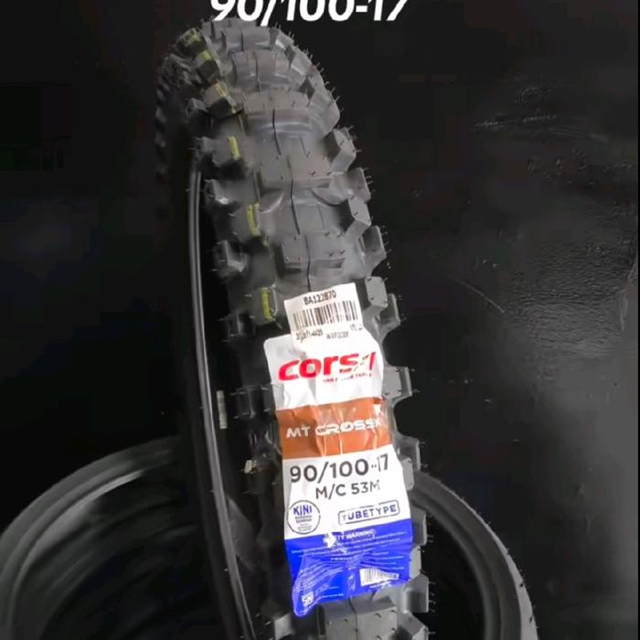 Corsa Ban Luar MT Cross 90/100-17 M/C 53M Tube Type untuk Motor Trail dan Enduro