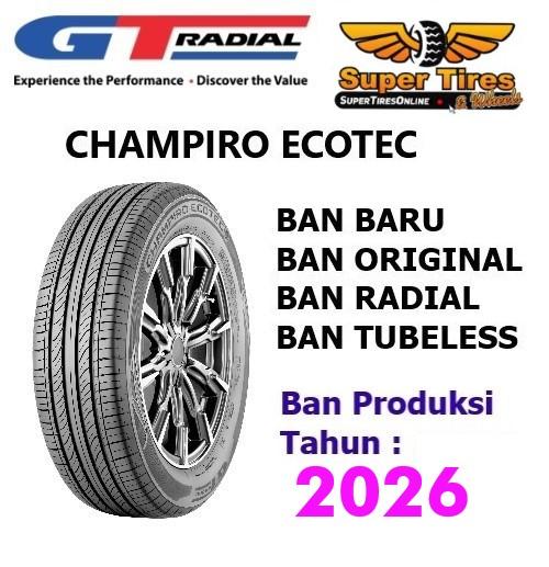 GT Radial Champiro Ecotec 175 70 R13 Ring 14 Ban Mobil Kijang super Espass Carry