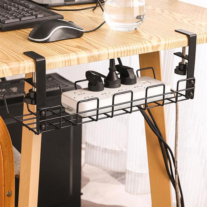 Kabel Deskmanagement Kawat Organizer Rak Baki Penyimpanan Kabel