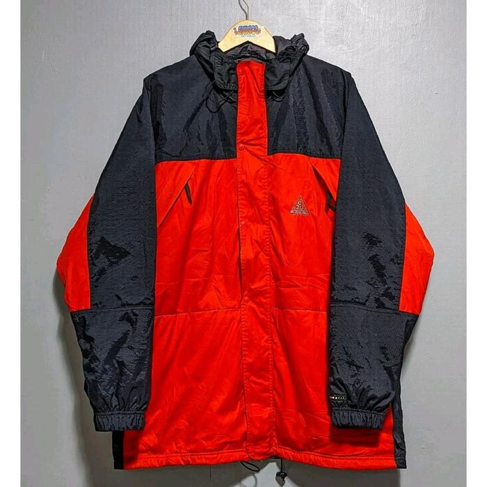 Jaket Outdoor vintage 90s nike ACG fleece sherpa big size used like new