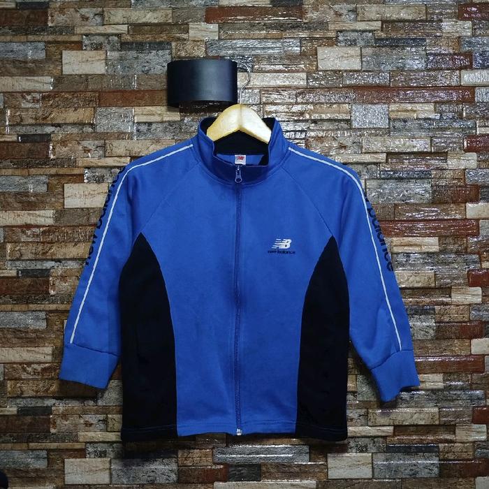 Jaket Tracktop New Balance kids size tag 130(8-10 tahun)