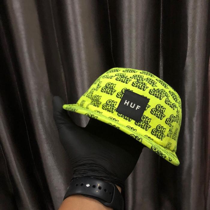 topi huf 5 panel aop second original