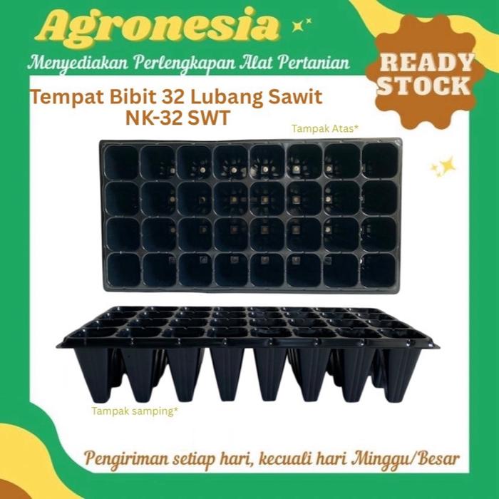 Tempat Bibit 32 Lubang/ Tray Semai 32 Lubat Sawit (NK-TBB-32 SWT)