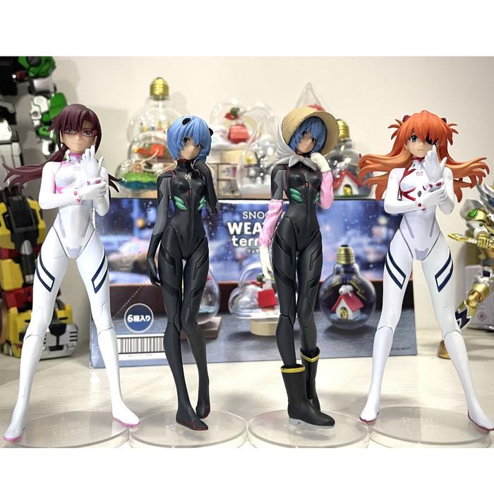 Evangelion Anime Figure Eva Gashapon Ayanami Rei Asuka Langley Soryu