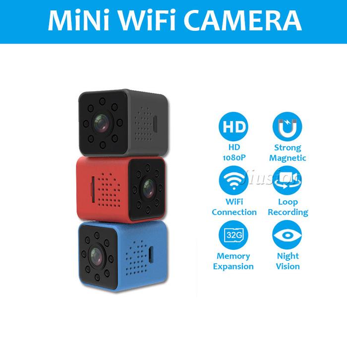 SQ23 Mini Wifi Camera Wearable Outdoor Body Camara Espia Kamera Small