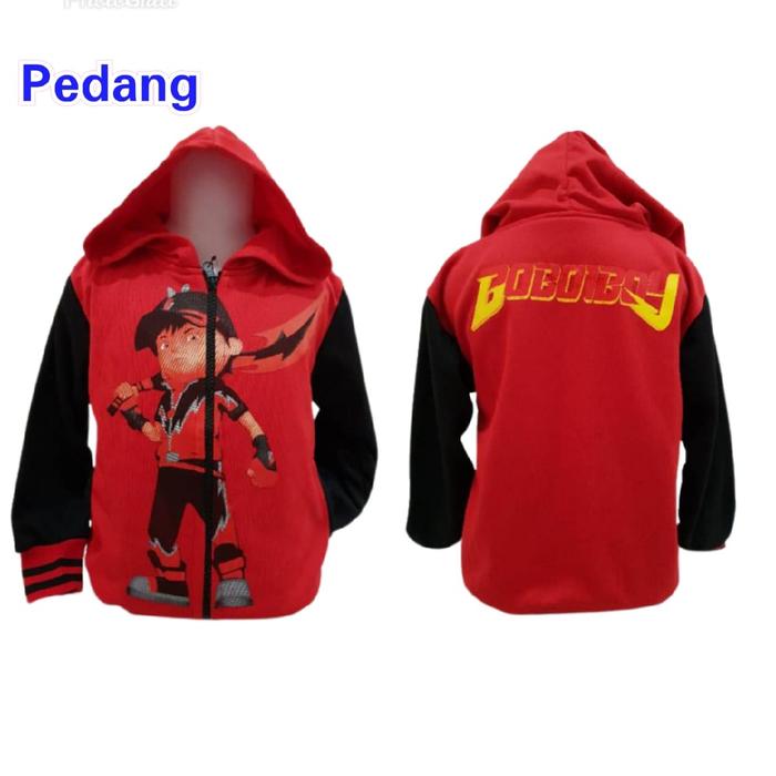 Jaket Boboiboy Pedang Api