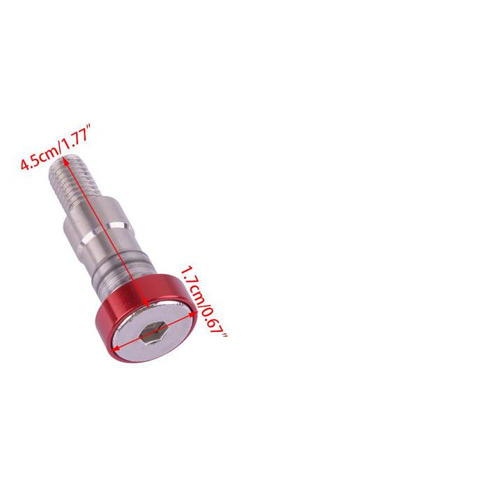 Tuas Geser Roda Gigi Sekrup Baut Pedal Rem Belakang dengan O-ring