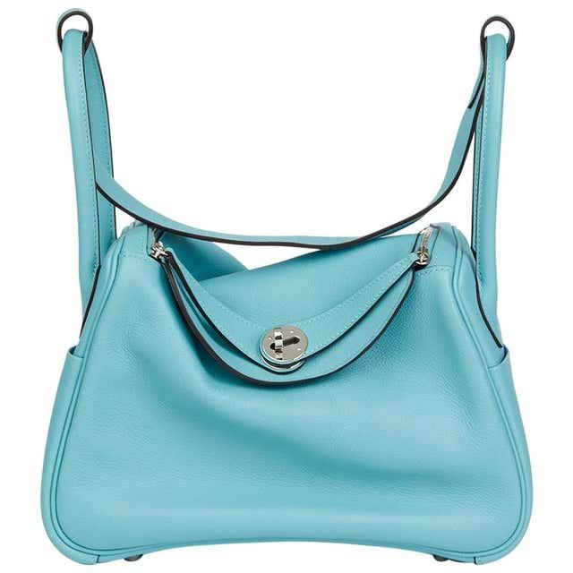 Tas 20Hermes Lindy20 Warna Biru Muda Premium Selempang Wanita